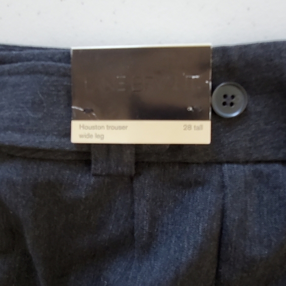 Lane Bryant Wide Leg Cuffed Pants Plus Size 28 Tall Stretch Hi-Rise Trousers NEW - Picture 10 of 12